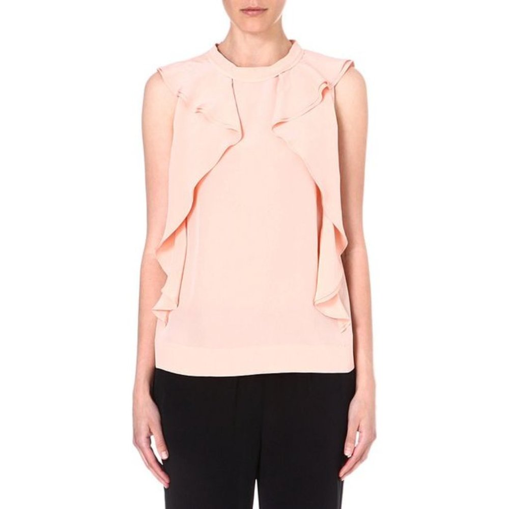 Marc by Marc Jacobs Rose Silk Blouse